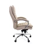Кресло CH 795 натуральная кожа белая