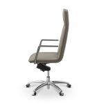 Кресло Соло экокожа экокожа премиум темно-серая CN1118