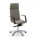 Кресло Соло экокожа экокожа премиум темно-серая CN1118