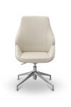 Кресло посетителя Мелоди HX4 экокожа премиум бежевая CN1123