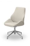 Кресло посетителя Мелоди HX4 экокожа премиум бежевая CN1123