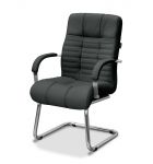 Кресло Атлант HSX натуральная кожа с компаньоном зеленая