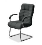 Кресло Атлант HSX натуральная кожа с компаньоном зеленая