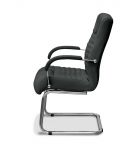 Кресло Атлант HSX натуральная кожа с компаньоном зеленая