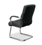 Кресло Атлант HSX натуральная кожа с компаньоном зеленая