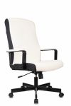 Кресло Доминус | Dominus экокожа белая/черная