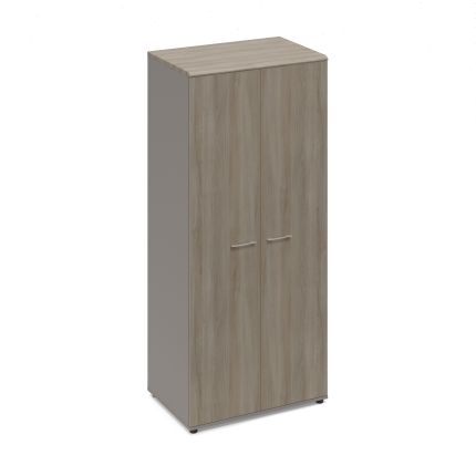 Шкаф для одежды глубокий (топ МДФ) мокко премиум (корпус) / вяз либерти (столешница, топ, фасад)