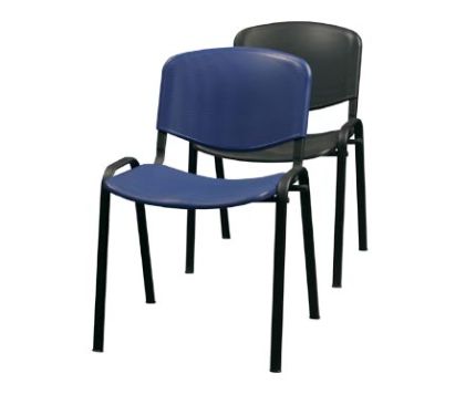 Офисный стул Изо-пластик пластик / черный