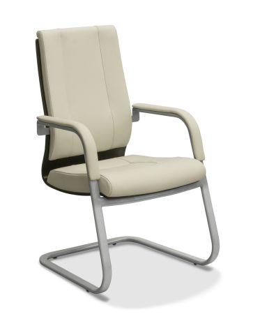 Кресло Торино HSW на раме светло-бежевая CN1112/ дерево - венге
