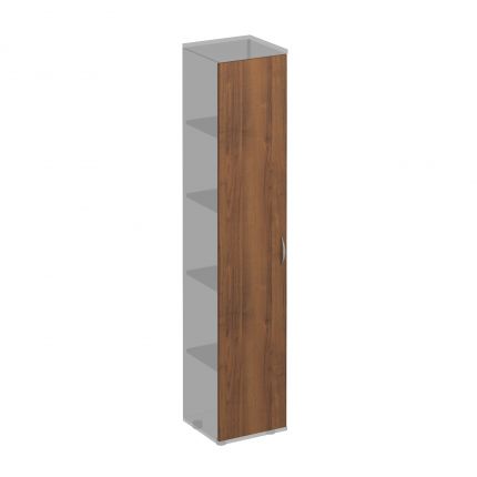 Дверь деревянная высокая (1 шт.) французский орех