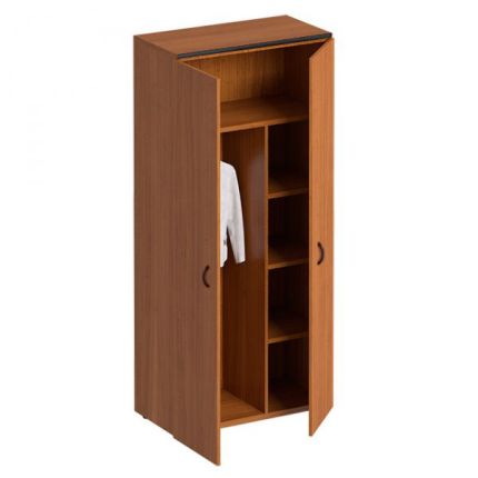 Шкаф для одежды с дополнением французский орех