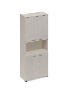 A4 шкаф для документов 4-дверный с открытой нишей а4 9374 дш