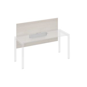 A4 экран настольный фронтальный большой для стола 160 с кабель-каналом а4 с 838 дш