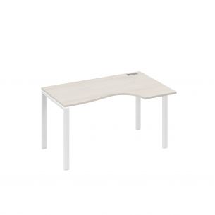 A4 стол металлокаркас uno эргономичный правый классика а4 б1 044 дш