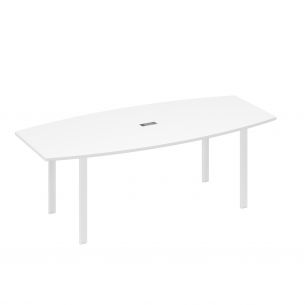 A4 стол 220 для переговоров фигурный на металлокаркасе uno а4 б1 114 бп