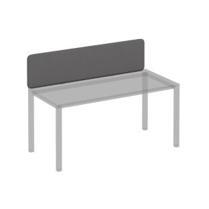 Комфорт кф экран настольный фронтальный тканевый с кронштейнами цвета белый для стола 160 мр б 866 ba50