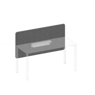 Спэйс+ | space+ экран настольный фронтальный тканевый с мягким наполнителем с кабель-каналом а1 бг 858.01 ba50