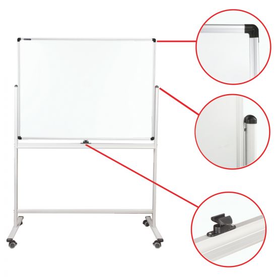 Доска магнитно-маркерная мобильная 120*90