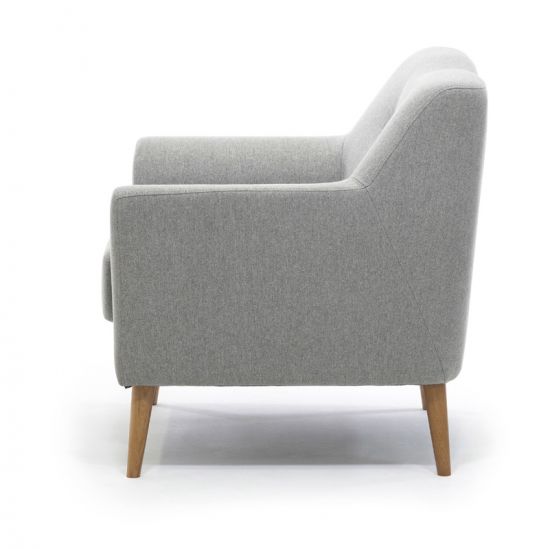 Кресло серая