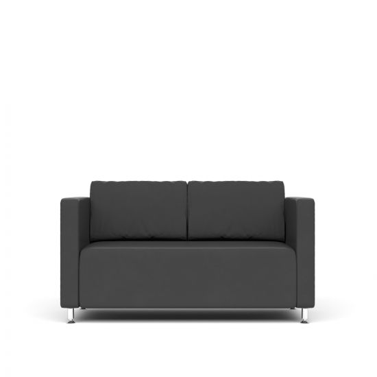 Диван 2-х местный черная CN1114