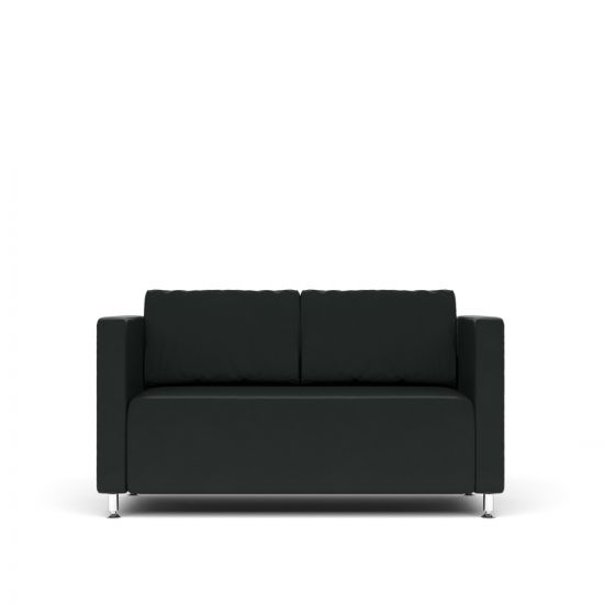 Диван 2-х местный черная CN1114