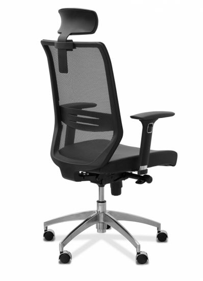 Кресло Аэро | Aero 3D h сетка/экокожа черная CN1114