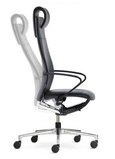 Кресло Сиелло | Ciello натуральная кожа белая 4807