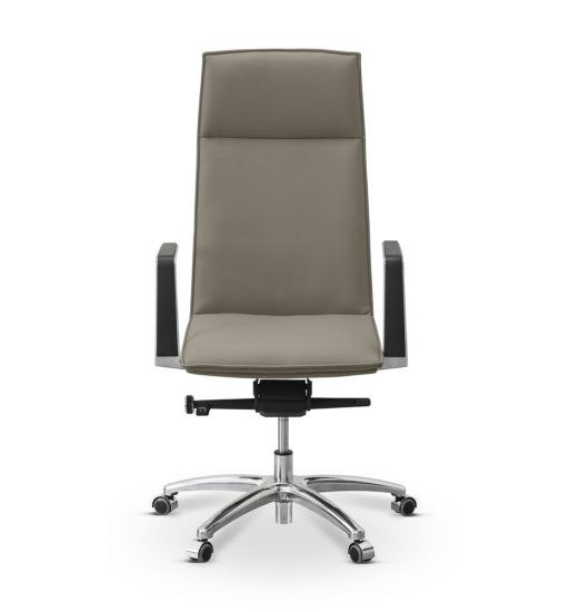 Кресло Соло экокожа экокожа премиум темно-серая CN1118