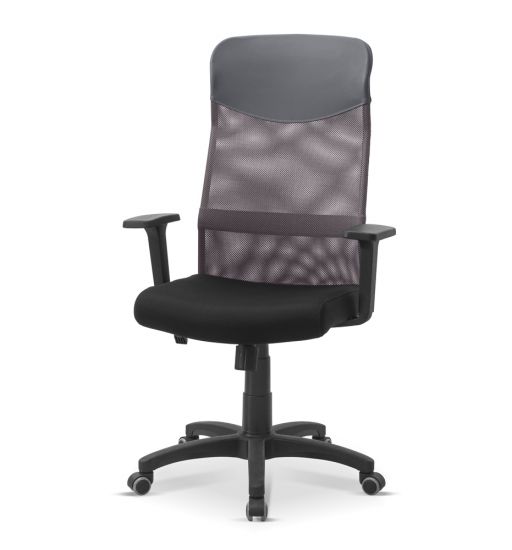 Кресло Сити серая, темно-серая CN1118/ черная TW01