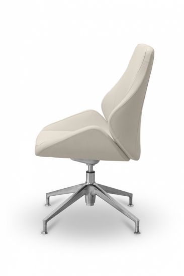 Кресло посетителя Мелоди HX4 экокожа премиум бежевая CN1123