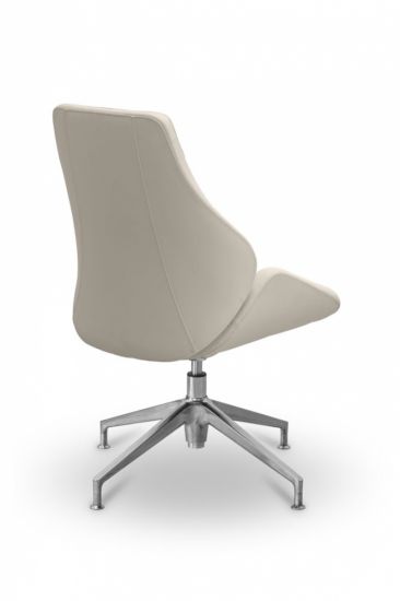 Кресло посетителя Мелоди HX4 экокожа премиум бежевая CN1123