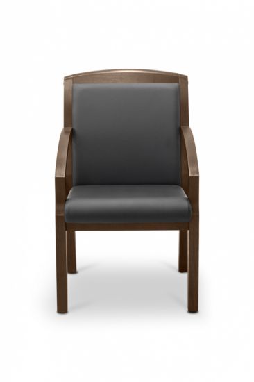 Граф экокожа премиум бежевая CN1123/дерево - орех гамильтон