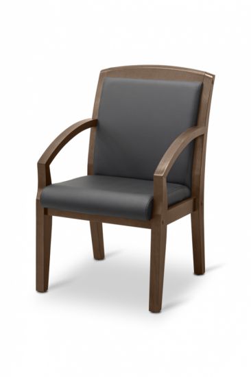 Граф экокожа премиум бежевая CN1123/дерево - орех гамильтон