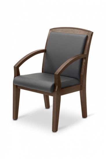 Граф экокожа премиум бежевая CN1123/дерево - орех гамильтон