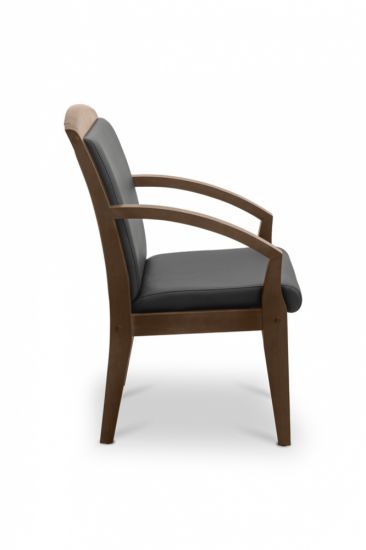 Граф экокожа премиум бежевая CN1123/дерево - орех гамильтон