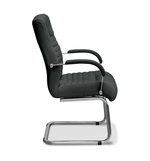 Кресло Атлант HSX натуральная кожа с компаньоном зеленая