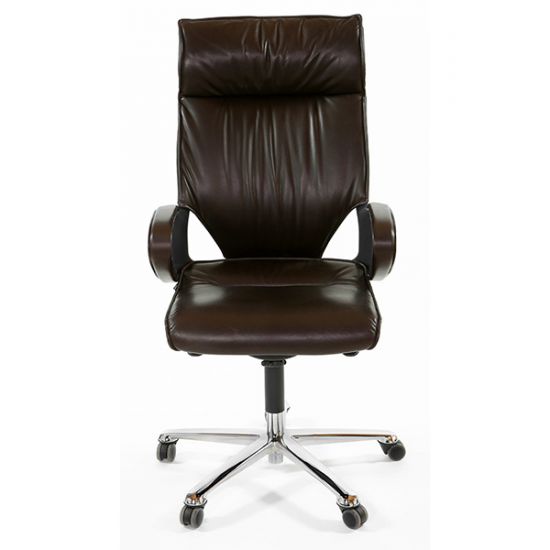 Кресло Модус | Modus высокое с подголовником черная