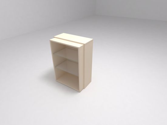 Полки для шкафа стеклянные 2 шт