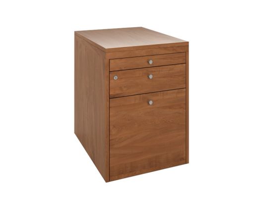 Тумба 3 ящика орех каналетто