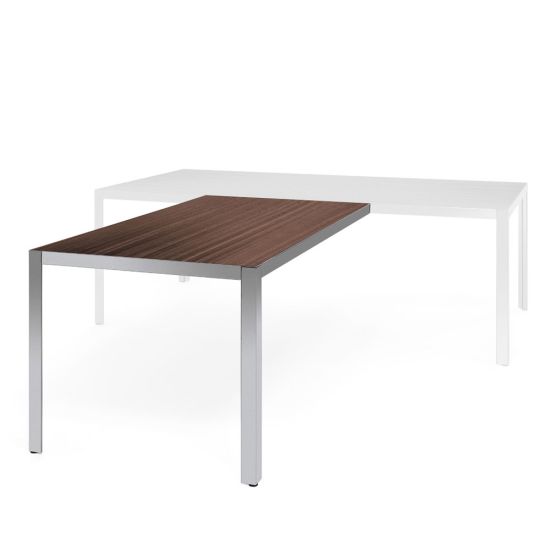 Брифинг-приставка хром / эвкалипт