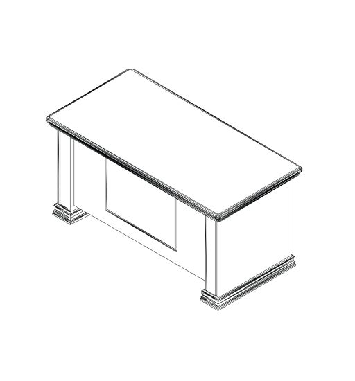 Стол руководителя венге цаво
