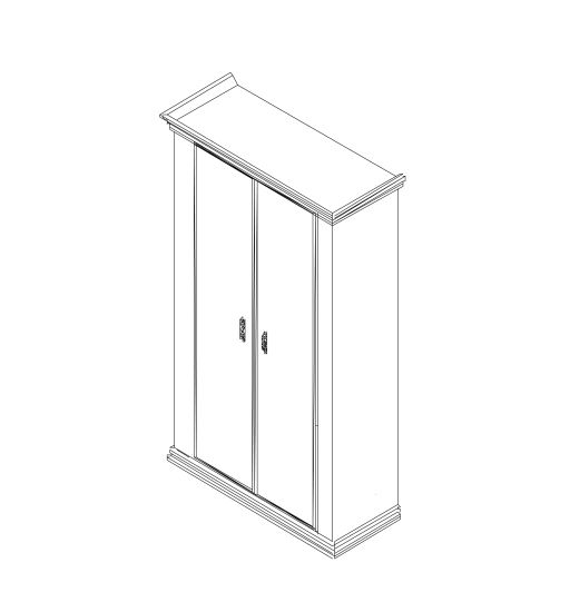 Гардероб венге цаво