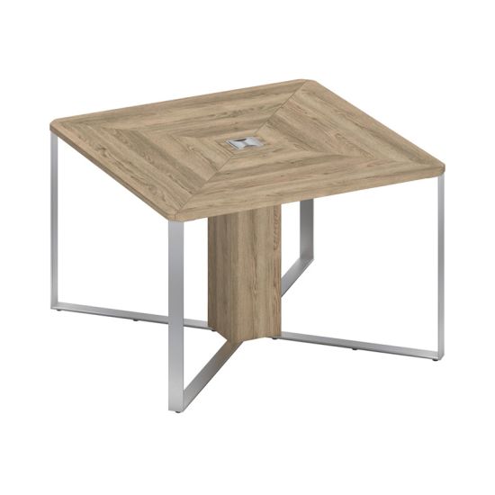 Стол для переговоров 1-секционный дуб гладстоун светлый / дуб гладстоун светлый / дуб гладстоун светлый