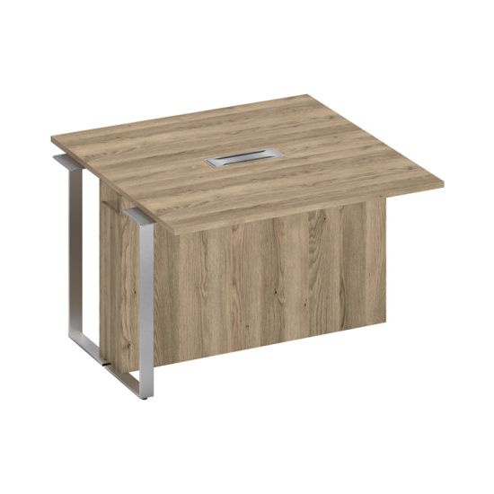 Секция стола для переговоров промежуточная дуб гладстоун светлый / дуб гладстоун светлый / дуб гладстоун светлый