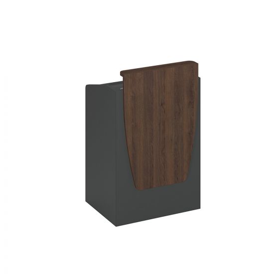 Трибуна антрацит премиум (основание)/ дуб гладстоун (надстройка)