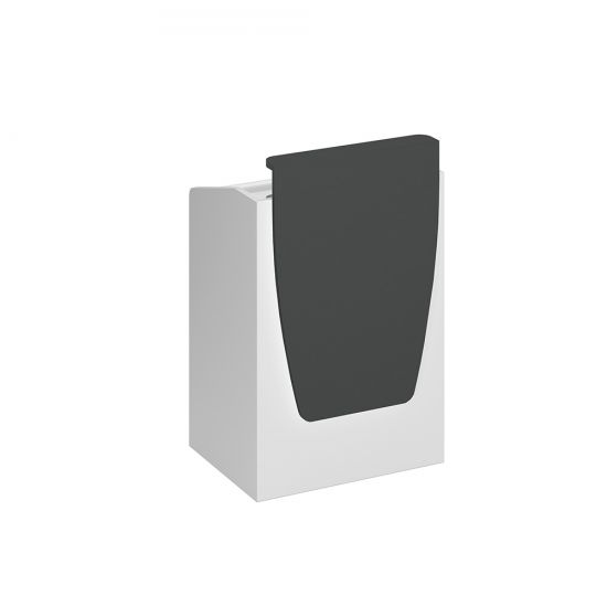 Трибуна белый премиум (основание)/ антрацит премиум (надстройка)