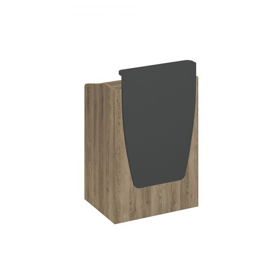 Трибуна дуб гладстоун светлый (основание)/ антрацит премиум (надстройка)