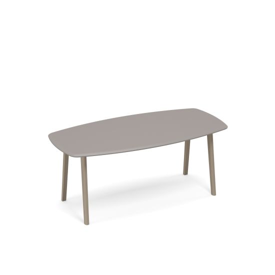 Стол для переговоров овальный WOOD мокко премиум