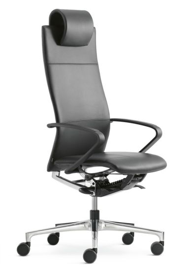 Кресло Сиелло | Ciello натуральная кожа белая 4807