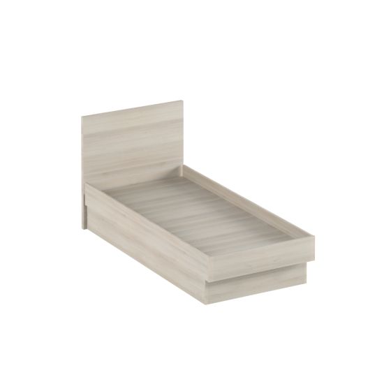 Кровать деревянная спальное место 90*200 дуб шамони